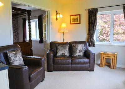 Lounge with panoramic views