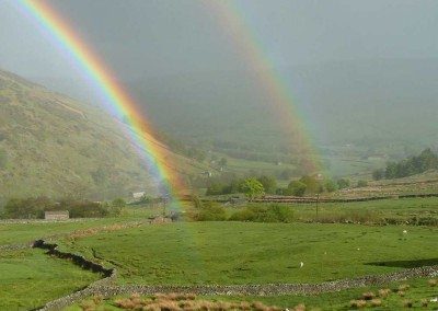 Two pots of gold! - Janet and Alan Penny at Swaledale Country Holidays